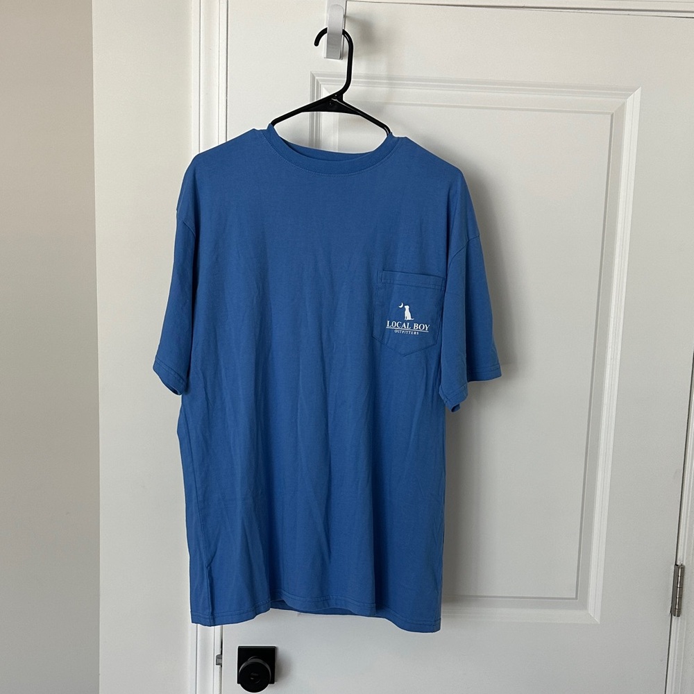 Blue Short Sleeve Men's Tee